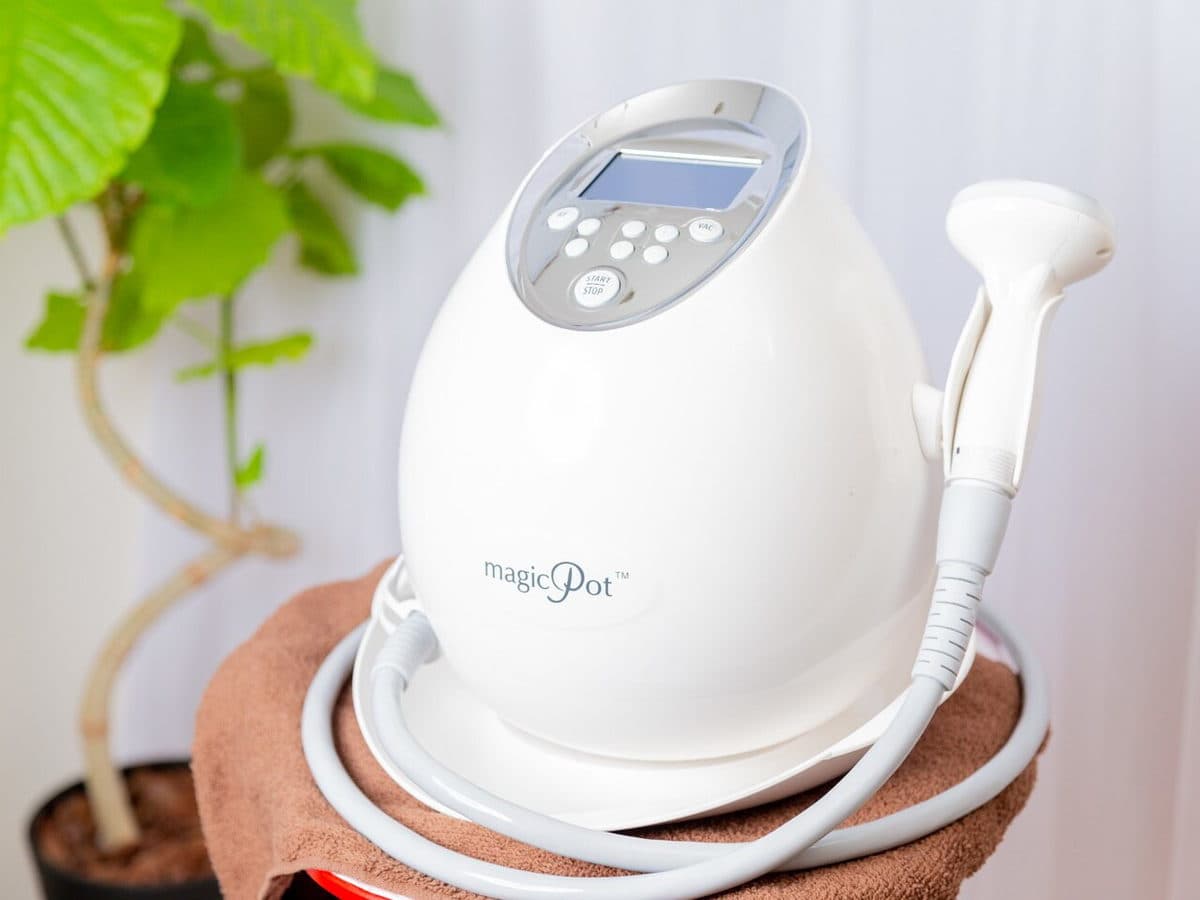 ボディケアに使用する機器 magicPot